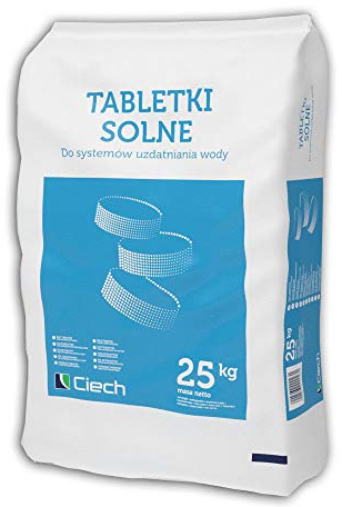 Siedesalz Tabletten - Regeneriesalz - 25 kg Sack Water Softener Salt Tablets - Salztabletten zur Regenerierung von Wasserenthärtungsanlagen