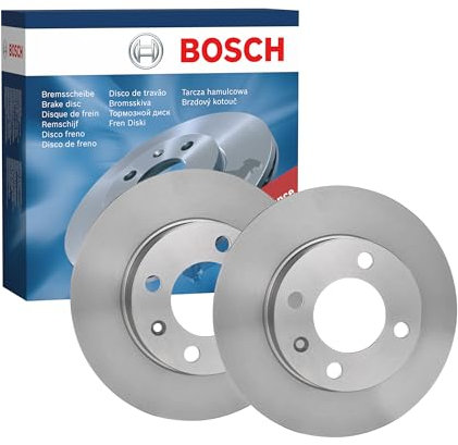 Bosch BD418 Discos de freno, certificación ECE-R90, 1 juego de 2 discos
