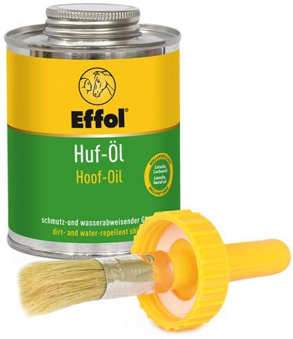 Effol 11147500 Huf-Öl mit Pinsel, 475 ml, neutral, 4187