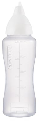 Araven Anti-Drip Sauce Dispenser Bottle 500 ml | Streamlines service and prep in high-volume environments; stores juices and syrups securely while reducing wasted motion.