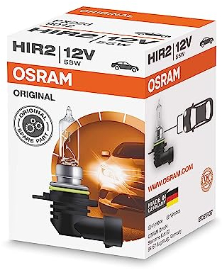 OSRAM HIR2 Glühlampe Fernscheinwerfer 55W 3200K Fernlicht Halogen Birne 9012
