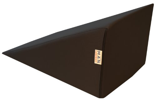 nudischer Lesekeil MAN170-45x30x Höhe 24 cm Bezug Farbe schwarz