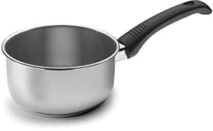 LACOR 85218 - Cazo Recto Estudio 18 cm. Acero Inoxidable 18/10 - Cocina | En acero inox 18/10, para salsas, leche y raciones pequeñas; ideal para cocina profesional y uso diario en casa