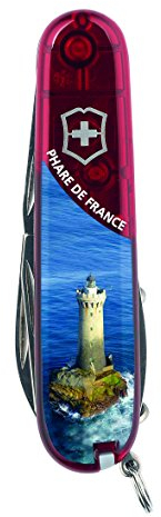 Victorinox Spartan Faro di Francia, Coltelli svizzeri Multifunzione Unisex, Rosso, 91 mm