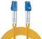 ipolex Cavo patch in fibra LC a LC Modalità unica, cavo fibra ottica 1/10Gb OS2, cavo Internet in fibra ottica duplex 9/125μm jumper fibra ottica LSZH per transceiver SMF SFP/SFP+, 50 metri, 1-Pack.