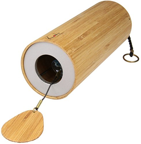 Koshi (Hokema Shanti) Wind Chimes Terra Spieluhr Handarbeit Bambus handgefertigt in Frankreich geschweißt in Silber auf Metall – Made in Europe