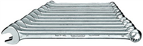 Ringmaulschlüsselsatz SW10mm-32mm UD-Profil 12tlg. Chrom CV. 7 XL-012