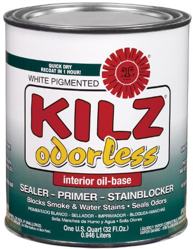 Masterchem 10042 Kilz Odorless Interior Oil Based Sealer Primer & Stainblock, 1 Quart