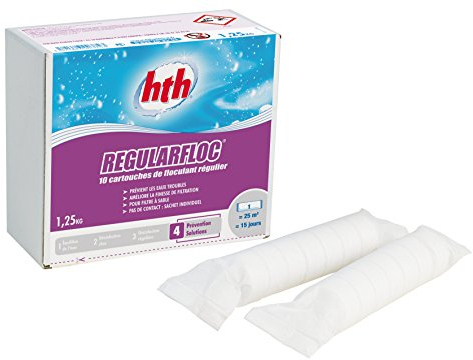HTH floculant Cartouches (10 x 125 g)
