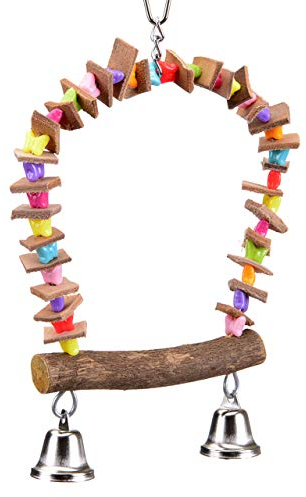 HappyBird | Schaukel für Wellensittiche -Butterfly- Vogelschaukel Wellensittichschaukel Nymphensittichschaukel