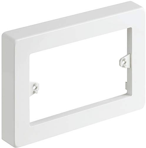 Btcino S503BPC Oval Adattatore Canaletta, Bianco