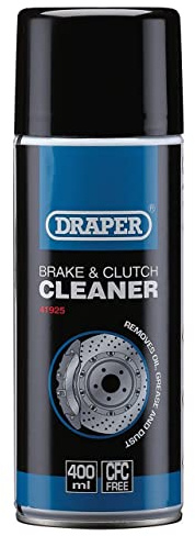 Draper 41925 Brake and Clutch Cleaner Spray, 400ml