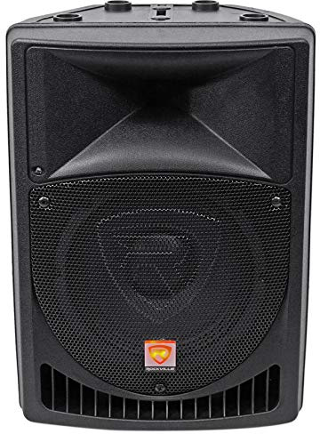 Rockville RPG8 8 Powered Active 400 Watt 2-Way DJ PA Speaker System