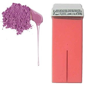 Cire cartouche roll-on titane rose 3 pièces