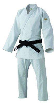 Mizuno – Kimono / Judogi Mod. 5A5101- Yusho - Approvato dalla Federazione Internazionale Judo - IJF 2015, bianco, 155