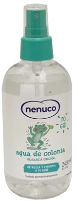 3 x Nenuco Eau de Cologne für Kinder, Unisex - Original Spray - 240 ml