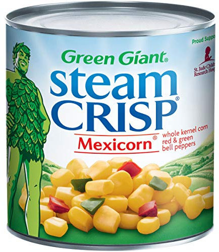 Green Giant Mexicorn, Whole Kernel Corn with Red & Green Bell Peppers, 11 oz