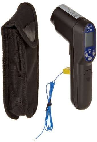 Supco Lit11tc Laser infrarouge Thermomètre avec sonde, -60 à 700 degrés C,) au 932 degrés F, précision de + ou – 1 °C