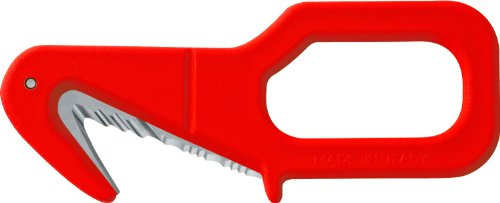 Mac Coltellerie Coltello da Soccorso Tagliacorde e Tagliacintura - Lama in Acciaio Inossidabile