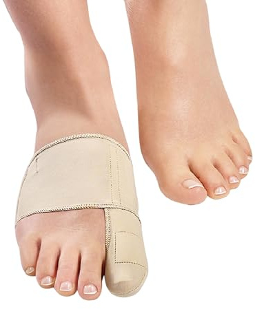 Epitact | Hallux Valgus Flexible Korrekturbandage Für Den Tag Begrenzt Die Entwicklung Des Hallux Valgus & Lindert Schmerzen Während Aktiven Tätigkeiten Am Tag Für Beide Füße (S)