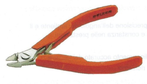 Bahco 2649 elektronik sidoklippare 125 mm i grå/orange