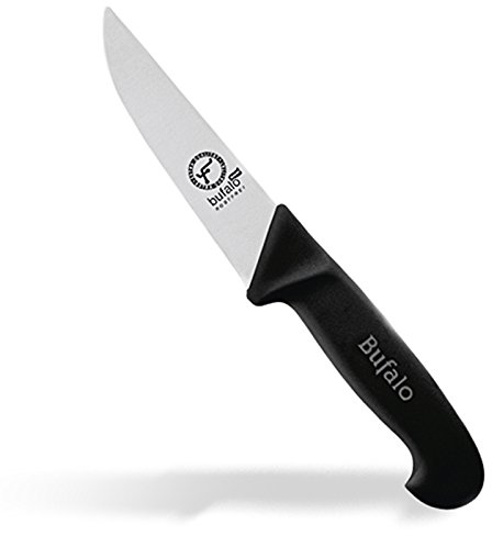 Bufalo Coltello Professionale Macello Carne per Macellaio rifilare Pulire Lama 16 cm