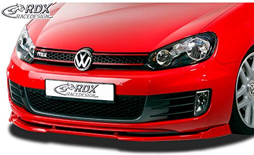 RDX Racedesign RDFAVX30022 Frontspoiler, Anzahl 1 | kompatibel mit Volkswagen Golf VI GTD/GTi 2008-2012 (PU)