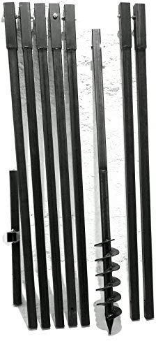 90 mm 8 meter Erdbohrer Brunnenbohrer Handerdbohrer Erdlochbohrer Brunnenbau Pfahlbohrer brunnenbohrgerät