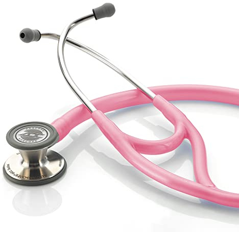 ADC Adscope 601 - Konvertibles Kardiologie-Stethoskop - Pink-Metallic