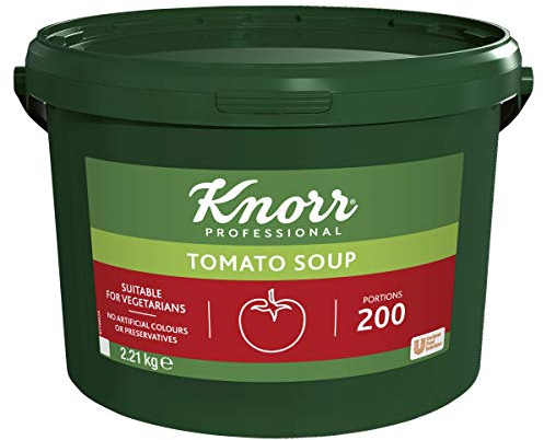 Knorr Professional Tomato Soup Mix, 200 Portions (Makes 34 Litres)