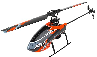 MODSTER Helix 150 Flybarless RC Hubschrauber I 245 mm I RTF RC Helikopter inkl. 6-Achs-Kreisel I Ferngesteuerter Hubschrauber mit Fernschaltung I Autostart/Autolandung I Helikopterset für Anfänger