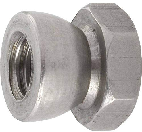 TOOLCRAFT 88118-13, dadi a strappo M8, 13 mm, in acciaio inox, 10 pezzi