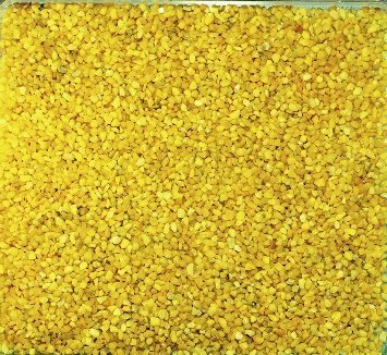 Perlkies, Farbsand 5 KG GELB