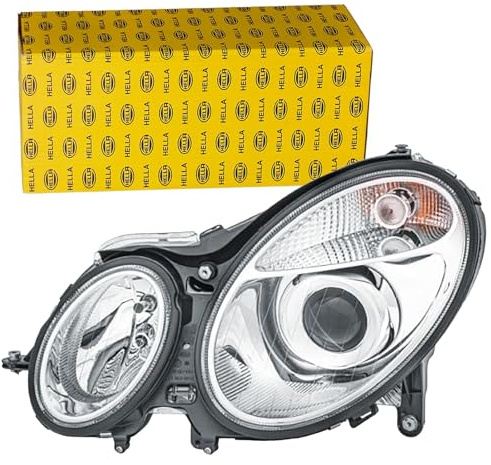 HELLA 1EL 008 369-071 Scheinwerfer - Mercedes-Benz E-Klasse (W211) | Kompatibel mit: MERCEDES-BENZ E-CLASS, E-CLASS Pritsche/Fahrgestell, E-CLASS T-Model
