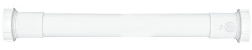 Plumb Pak PP41-16W Extension Tube, 1-1/2 In Dia X 16 In L, Slip Joint, Double Ended, Plastic, 1-1/2 x 16, White