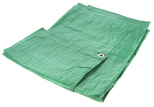 Toolzone Light Duty Polyethylene Tarpaulins Ground Sheets - 5.4m x 7m (18ft x 24ft)
