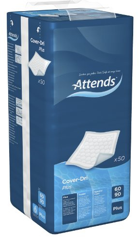 Attends Cover Dri Plus Einweg Sechskant Underpads 60 x 90 cm 50 Stück