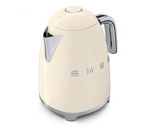 Smeg KLF03CRUK 50's Retro Style Aesthetic Cream Kettle - 1.7 L