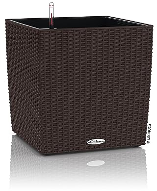 LECHUZA CUBE Cottage 50 mokka 15395