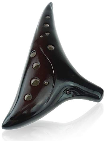 OcarinaWind 12-Loch-Tenor-Okarina spezielles Design Strawfire Meisterwerk Sammlerstück