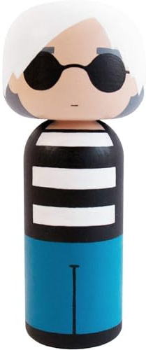 Lucie Kaas - Sketch.inc - Andy - Holzfigur - handbemalt Höhe 14,5 cm