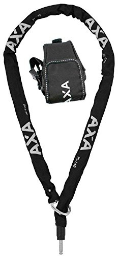 Einsteckkette Axa RLC 140 schwarz 140cm, inkl.Outdoortasche (1 Stück)