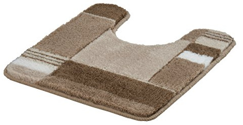 Kleine Wolke Tappeto Da WC Padova Tortora 50 x 50 cm