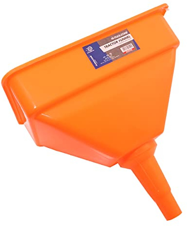 Toolzone - Embudo para tractor rectangular/cuadrado grande
