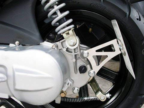 Kennzeichenhalter seitlich für Sachs Speedforce 50, Jet SX-1/SX2, CPI Hussar/Aragon GP, Explorer Race/Spin GE50, Keeway RY8, Generic XOR, Tauris Samba, Fuego, Mambo GT, Speedjet RS