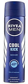 Nivea Men Deo Cool Kick Spray, Antitranspirant, 6er Pack (6 x 150 ml)