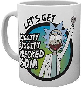 Rick and Morty Mug Wrecked Kelche Tassen