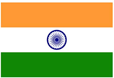 Everflag Géant : Drapeau de l'Inde 150 cm x 250 cm