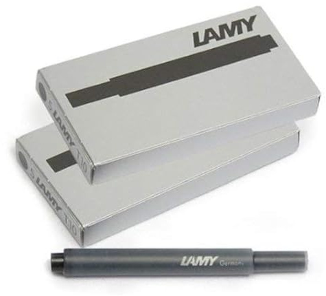 Lamy, T10 Tintenpatronen (vier Packungen) für Füllfederhalter, in schwarzer Farbe