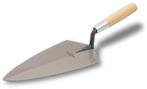 Marshalltown 1910 10-inch Philadelphia Brick Trowel - Wooden Handle